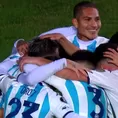 Paolo Guerrero y su asistencia para el 4-0 de Racing sobre Ñublense