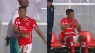 Paolo Hurtado enfureció tras ser cambiado en el Cienciano vs. Alianza Lima