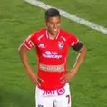 Paolo Hurtado falló clara ocasión de gol en el Cienciano vs. Mannucci