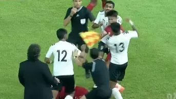 Brutal pelea: Jugador Sub-20 de Fiyi agarró a golpes a rivales de Indonesia