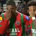 Percy Liza marcó su primer gol con el Marítimo en Portugal