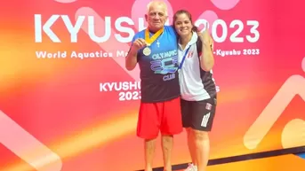 Perú ganó oro en el Mundial de Natación Masters