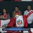 Perú vs. Alemania: El &#39;Contigo Perú&#39; se cantó a todo pulmón en el Mewa Arena