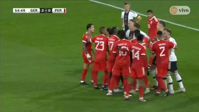 Perú vs. Alemania. | Video: América Televisión
