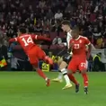 Perú vs. Alemania: Wilder Cartagena sufrió una fuerte falta de Kai Havertz