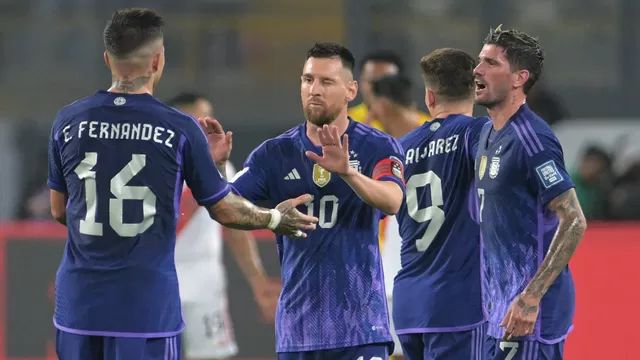 Perú vs. Argentina: Leo Messi marcó el 1-0 para los campeones del mundo