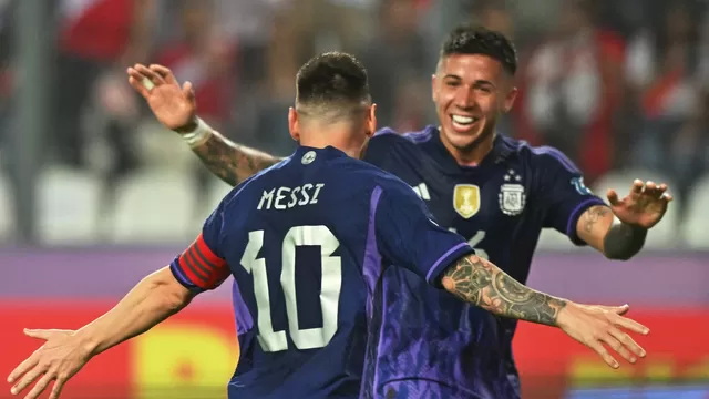 Messi puso el segundo tanto de Argentina frente a Perú. | Video: América TV