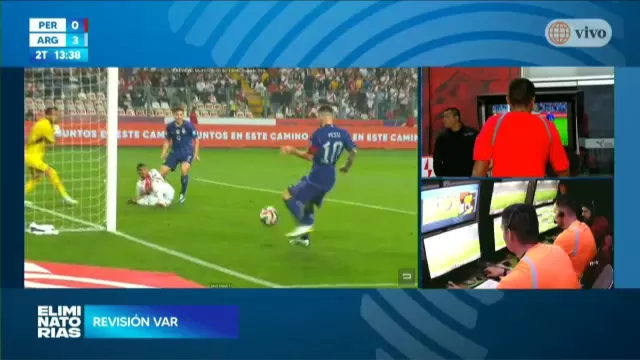 Perú vs. Argentina: El VAR impidió el &#39;Hat-trick&#39; de Messi en el partido