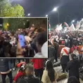 Perú vs. Chile: Fanáticos protagonizan pelea en el banderazo en Santiago