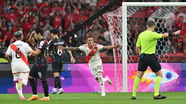 Perú vs. Corea del Sur: El gol de Bryan Reyna a ras de cancha