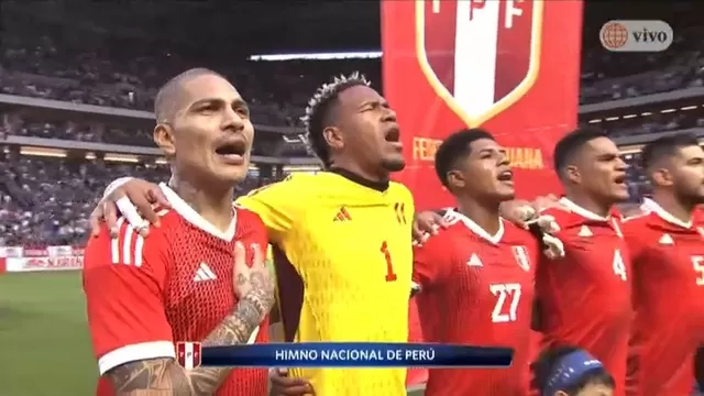 Perú vs. Japón: Así se entonó el Himno Nacional en Osaka