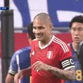 Perú vs. Japón: Paolo Guerrero inquietó así el arco rival