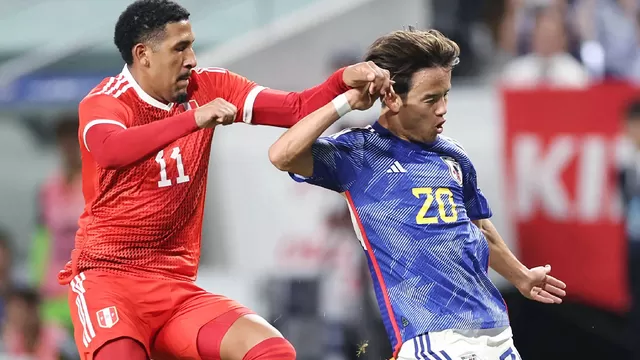 Perú vs. Japón: Takefusa Kubo tiró la camiseta de la selección tras intercambiarla