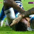 Racing vs. Aucas: Paolo Guerrero recibió un golpe y alarmó a todos en el &#39;Cilindro&#39;