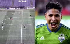 ¡Sorprendió a todos! Raúl Ruidíaz marcó golazo de media cancha con Seattle Sounders - Noticias de futbol-mundial