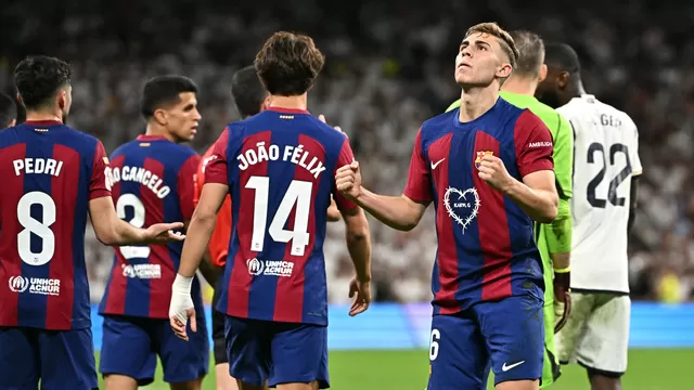 Real Madrid vs Barcelona: Fermín López anota y pone el 2 a 1 para los azulgranas