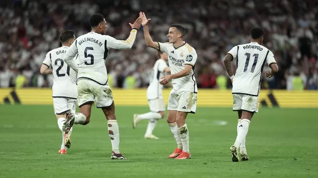 Real Madrid se alza con el triunfo a pocos minutos del final del encuentro / Foto: AFP