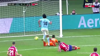 Renato Tapia y el error que le costó el 1-0 para el Atlético de Madrid sobre Celta