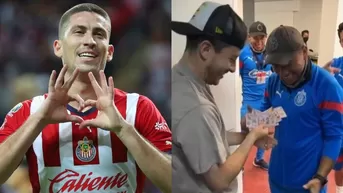 Santiago Ormeño realizó una rifa y regaló dinero a utileros de las Chivas