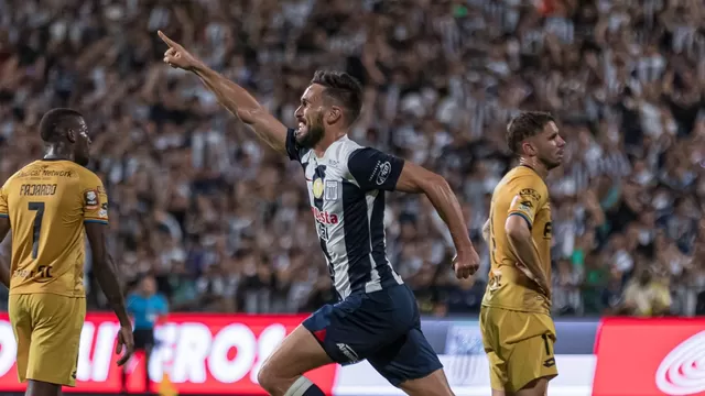 Se disfrazó de '9': Santiago García marcó el 1-0 de Alianza Lima vs. Cusco FC