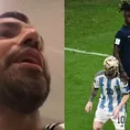 Sergio Agüero insultó a Camavinga en festejos de Argentina 