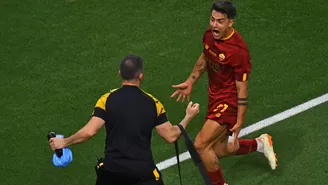 Sevilla vs. Roma: Paulo Dybala marcó el 1-0 con un zurdazo