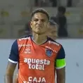 Sporting Cristal vs. César Vallejo: Paolo Guerrero disputa el partido con evidente molestia