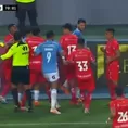 Sporting Cristal vs. Cienciano: Tremenda bronca tras terrible falta de Hurtado a Hohberg