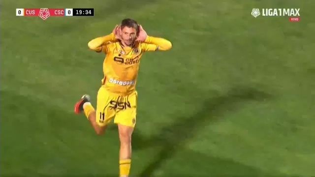 Sporting Cristal vs. Cusco FC: Felucho Rodríguez puso el 1-0 para los cusqueños