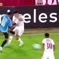 Sporting Cristal vs. Huracán: Jostin Alarcón cometió criminal falta, pero se salvó de la roja