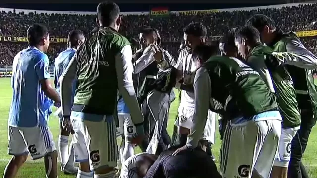 Sporting Cristal vs. The Strongest: Corozo marcó el 2-1 tras gran asistencia de Yotún