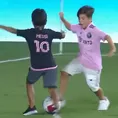 Thiago Messi y una tremenda huacha en la cancha del Inter Miami