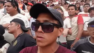 Hincha de Alianza Lima ingresó al Monumental y mostró en video cómo vivió el clásico