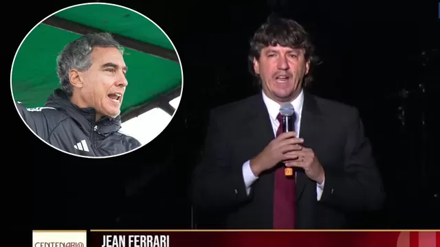 El administrador de Universitario, Jean Ferrari, nombró a históricos jugadores que vistieron la camiseta crema a lo largo de sus 100 años de historia. | Video: 