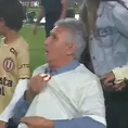 Universitario: Hinchada ovacionó a Percy Rojas en la Noche Crema