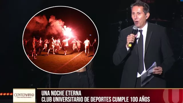 El presentador argentino Juan Pablo Varsky no dejó de mencionar el apagón en la celebración del Centenario. |  Video: GOL Perú.