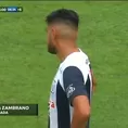 Universitario vs. Alianza Lima: Carlos Zambrano se fue expulsado por fuerte falta a Piero Quispe