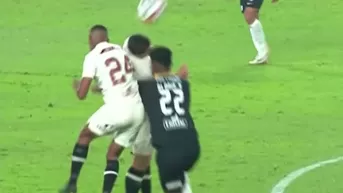 Universitario vs. Alianza Lima: Terrible choque de cabezas entre Corzo y Rodríguez