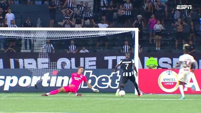 Universitario vs. Botafogo: Deficiente error en salida y golazo para el 2-0 del &#39;Fogao&#39;