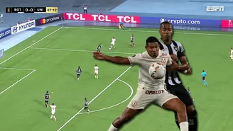 Universitario vs. Botafogo: El enorme gesto de Fair Play de Edison Flores tras lesión de rival