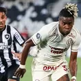 Universitario vs. Botafogo: Grosero error de Portocarrero y llegó el tercero de los brasileños