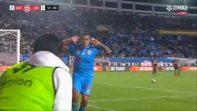 Chicaiza marcó el segundo gol de Garcilaso ante Universitario. | Video: L1 Max.