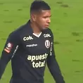 Edison Flores sufrió falta de Olaya, reaccionó con patada y ambos fueron expulsados