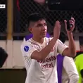 Universitario vs. Gimnasia: Piero Quispe y el emotivo abrazo con Fossati