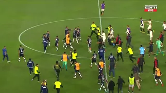 Universitario vs. Gimnasia: Se armó una batalla campal tras el triunfo crema