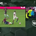 Universitario vs. Mannucci: Portales vio la roja tras revisión del VAR por fuerte falta a Flores