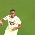 Universitario vs. Santa Fe:  Di Benedetto anotó el 2-0 para los cremas 