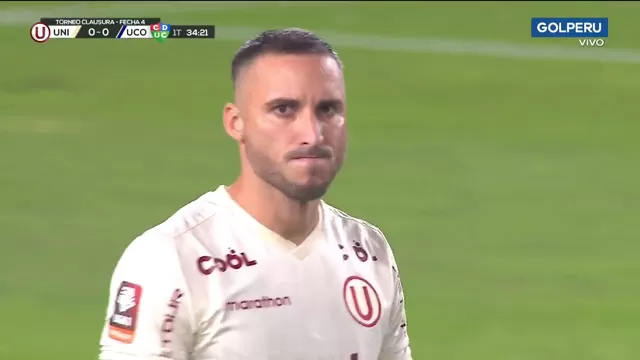 Emanuel Herrera, delantero de Universitario. | Video: GOL Perú.