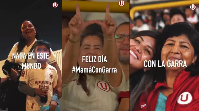 Universitario de Deportes envió un saludo a todas las mamás hinchas cremas. | Video: Universitario.