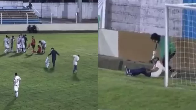 Esto pasó en un partido de Laureles FC de Uruguay. | Video: RU TV